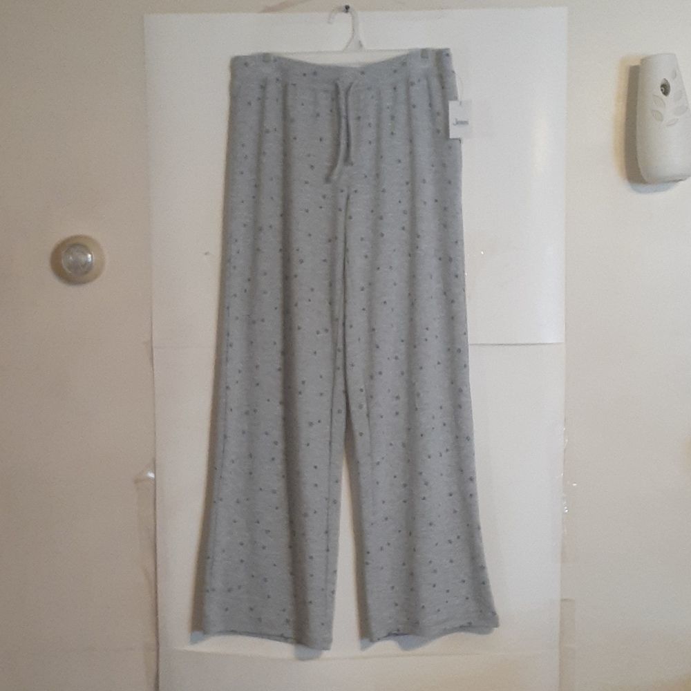 Women's Gray Starry Pajama Pants